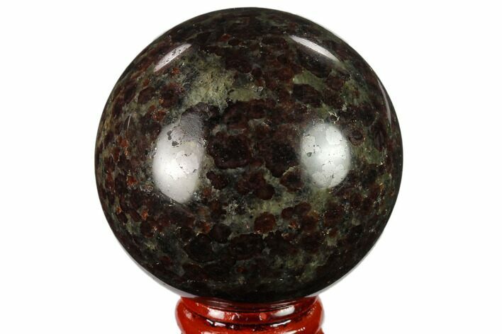 Polished Garnetite (Garnet) Sphere - Madagascar #132115
